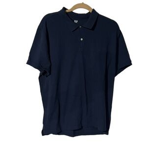 GAP Polo Shirt Pique Navy Blue Men’s size XL